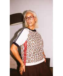 Pull Léopard Varsity - Elsa