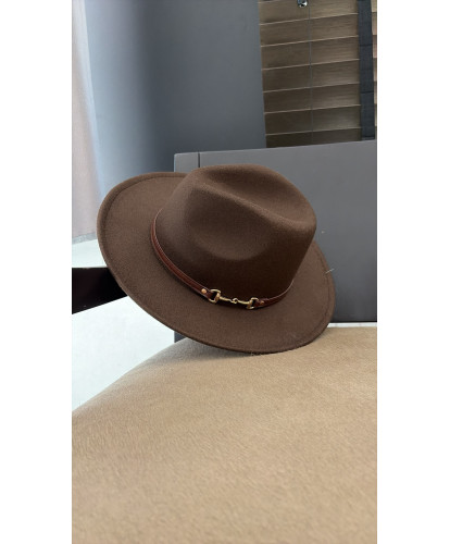 Chapeau Fedora Chocolat