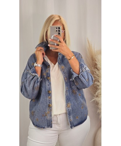 Veste/Chemise Bleu Jeans - Victoir