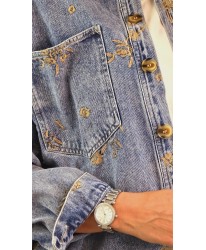 Veste/Chemise Bleu Jeans - Victoir