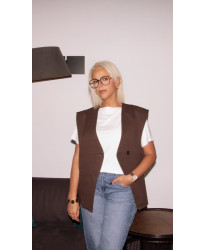 T-Shirt Col Bateau Blanc - Amel