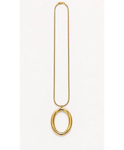 Collier Pendentif Ovale