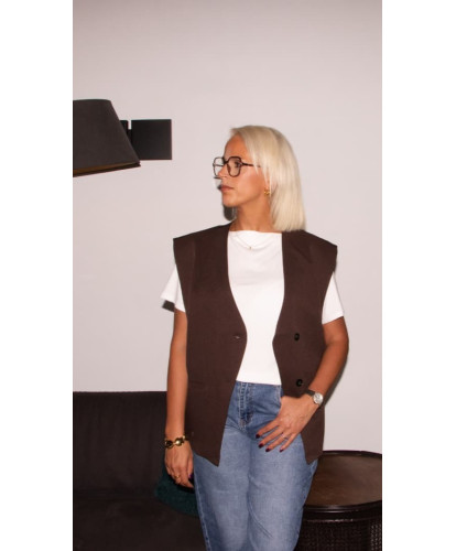 Gilet Tailleur Oversize...
