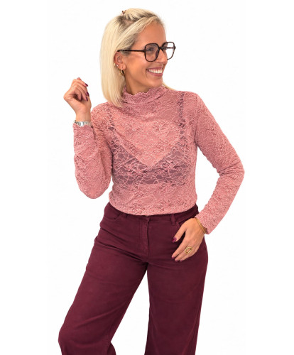 Top Dentelle Fleurie...