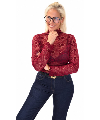 Top Dentelle Fleurie...