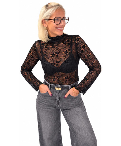 Top Dentelle Fleurie...