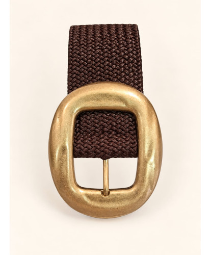 Ceinture Tressée Boucle...