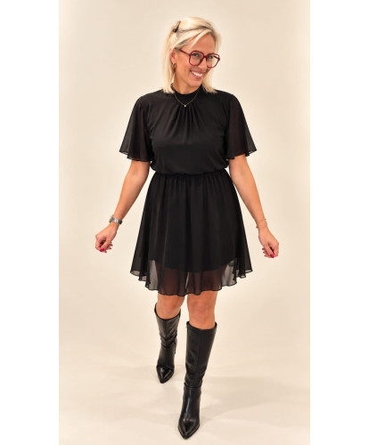 Robe Mousseline À Volants...