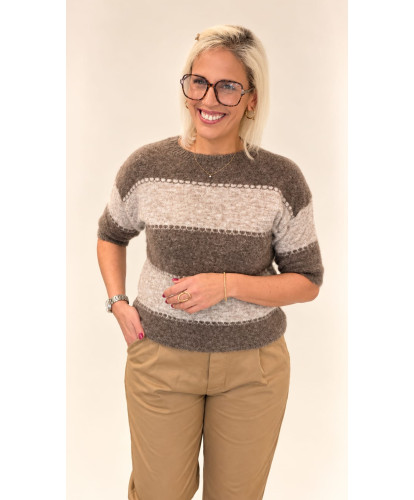 Pull Laine Retro Choco - Emy