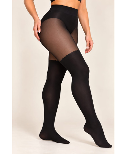 Collants Effet Chaussettes...