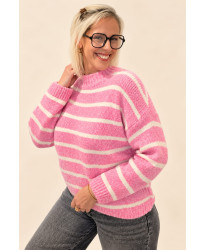 Pull Candy Stripes Rose - Louise